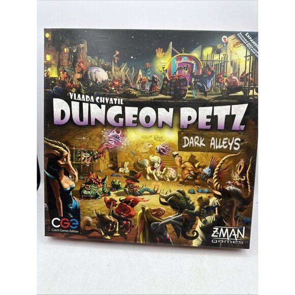 Dungeon Petz Dark Alleys Expansion by Z-Man Games Vlaada Chvatil CGE Czech Games - Picture 1 of 14